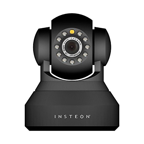 Insteon 75790 Wireless IP Security Camera with Night Vision, Black