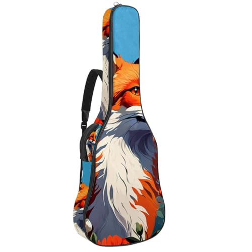 Sac pour guitare 101,6 cm étanche avec poches housse acoustique folk