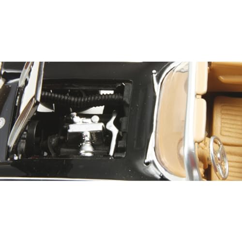 Motor Max Modelo de Coche Chevrolet Corvette Convertible 1959 Escala 1:24 Negro miniatura 3
