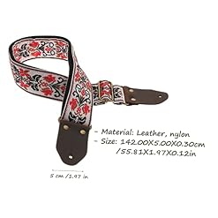 ibasenice 3 Ensembles De Sangle De Guitare Brodée Ceinture De Guitare Support De Guitare Sangle De Performance Accessoires De Guitare Électrique Cadeau Pour Enfants Guitare Basse Sangle De - Les Beatles, Paul McCartney, John Lennon, RIngo Starr, George Harrison ibasenice 3 Ensembles De Sangle De Guitare Brodée Ceinture De Guitare Support De Guitare Sangle De Performance Accessoires De Guitare Électrique Cadeau Pour Enfants Guitare Basse Sangle De – Image 2