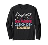 Konfetti ich werfe gleich den Locher