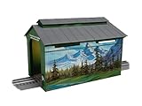 Lionel Bob Ross Plug-Expand-Play O Gauge Covered Bridge
