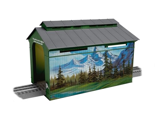 Lionel Bob Ross Plug-Expand-Play O Gauge Covered Bridge