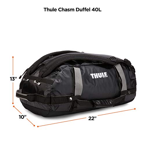 Thule Chasm Sport Duffel Bag 40L, Black, One Size