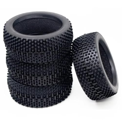 RC�J�[�z�C�[���^�C�� For HSP For Redcat For Losi For HPI For Kyosho MP9 For Hobao Hyper 1/8 RC�I�t���[�h�J�[�p�[�c 4�� 110mm �S���^�C��