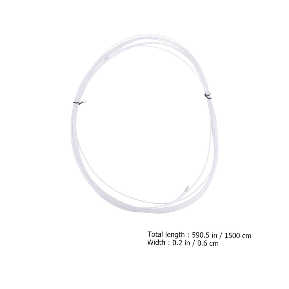 SEWACC 15M Manual Electrical Wire Threader Tool White Electrician Cable Puller Apparatus for Efficient Wiring Durable Threading Device with Strong Penetration and Performance