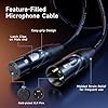 Cable Matters 2-Pack Premium XLR to XLR Microphone Cable 3m, Male to Female Microphone Cable, Oxygen-Free Copper (OFC) Mic Cord #5