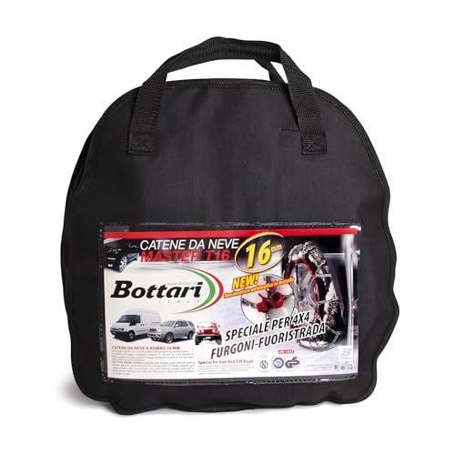 Bottari 68006: Schneeketten Master, 16 mm, Größe 245, ÖNORM, für SUVs, busse, transporter und wohnmobile