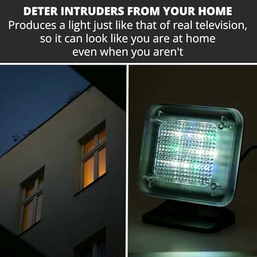 Simulateur de lumière TV LED : la solution anti-vol efficace pour la maison - 4
