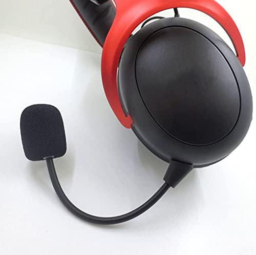 Yaowanguan LED Mikrofon mit Schaumstoff für HyperX Cloud II Wireless Gaming Headsets, 3,5mm Ersatzmikrofon (15cm/5.9 inch) - Image 5