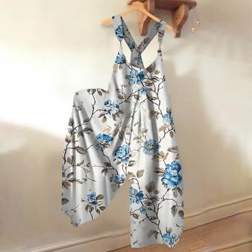 Combinaison ample fleurie pour masquer les rondeurs avec style