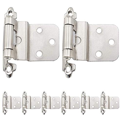 Charnières d'armoire de haute précision finition nickelée durable lot de 20 - 5