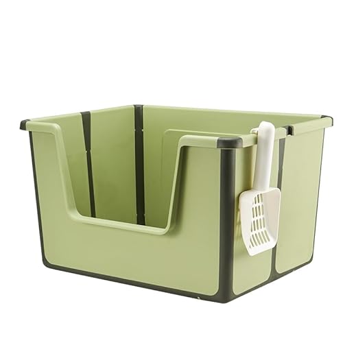 TownTime Caixa de areia com lados altos 50 cm C x 39 cm L x 39 cm A, caixa de areia dobrável de viag