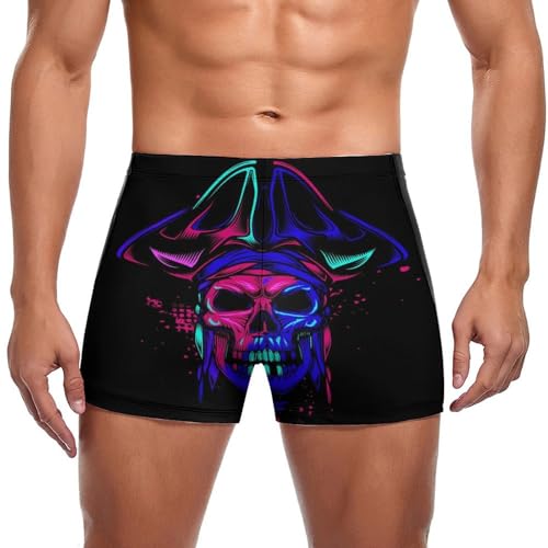 Boxer de bain pirate pour homme évitant les frottements en mer