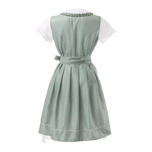 Ensemble de 3 pièces avec chemisier dirndl pour look bavarois
