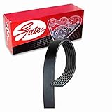 Gates Micro-V Serpentine Belt compatible with Pontiac Vibe 1.8L L4 2003-2006