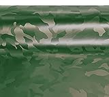 VViViD Vinyl Camouflage Pattern Wrap Air-Release Adhesive Film Sheets (1ft x 5ft, Forest Green Medium Camo)
