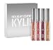 Kylie Cosmetics Limited Edition Holiday Collection ~ Full-Size 4 Piece Matte Liquid Lipsticks & Gloss Kit