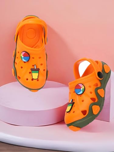 Image of TRASE Kids Clogs for Toddlers Boys and Girls, 1 to 5 Years, Comfortable, Breathable and Lightweight | Suitable for Indoors and Outdoors | Ideal for All-Day Wear