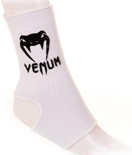 Venum Muay Thai/Kick Boxing Ankle Support Guard, White