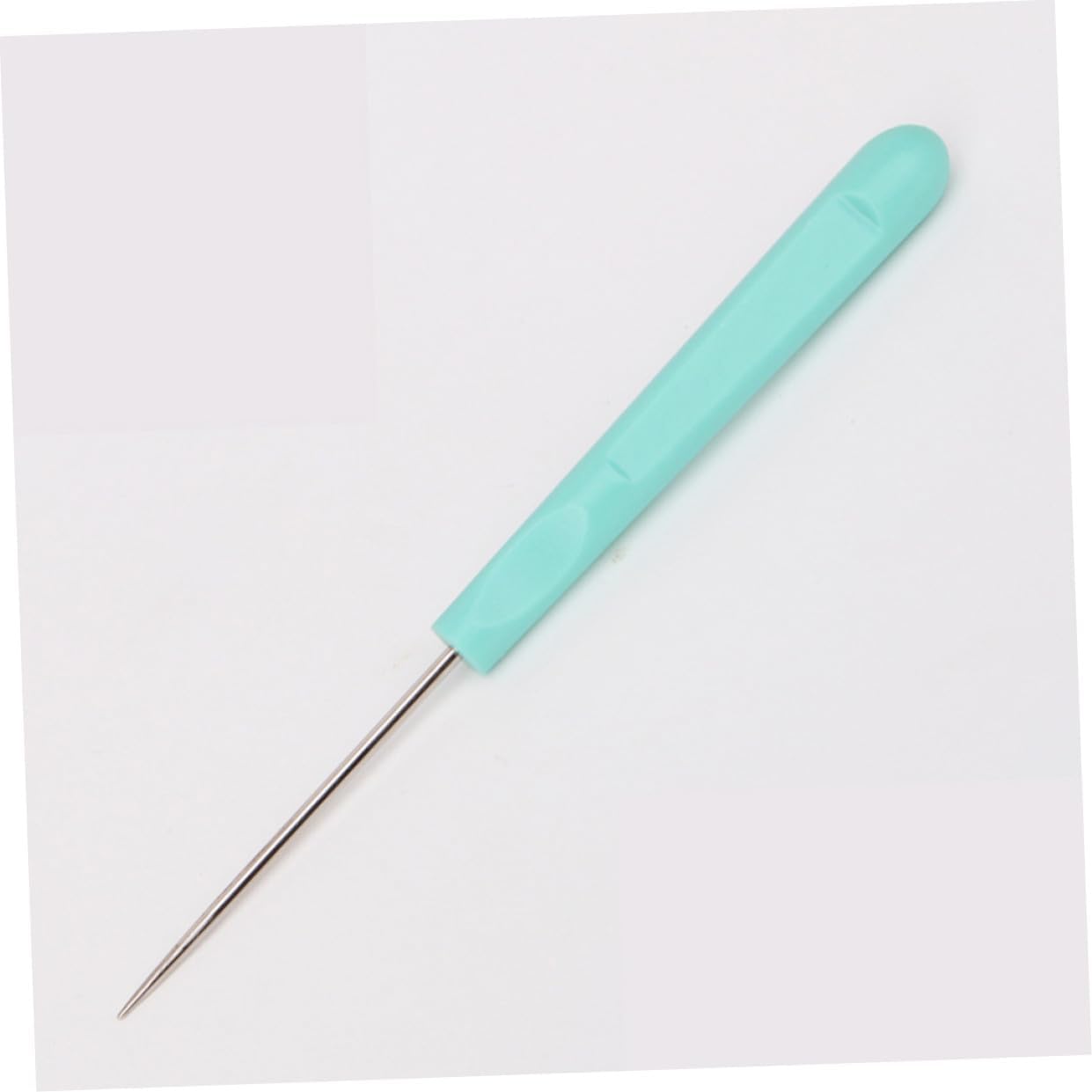 DOITOOL 20pcs Sewing Tool Plastic Handle Awls for DIY Hand Stitching and Repairing Projects Random Color