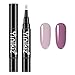 Produktbild masrin 2 Stücke der neuesten 3 in 1 Gel Nagellackstift Flash EIN Schritt Nagelgel 15 Farben (A)