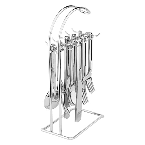 Supreme-Housewares-20-Piece-Stainless-Steel-Flatware-Set-with-1-Piece-12-Stand-Service-for-4-Include-Knives-Forks-Spoons-Teaspoons-Salad-Forks-Hanging-Stand-Mirror-Polished-Dishwasher-Safe