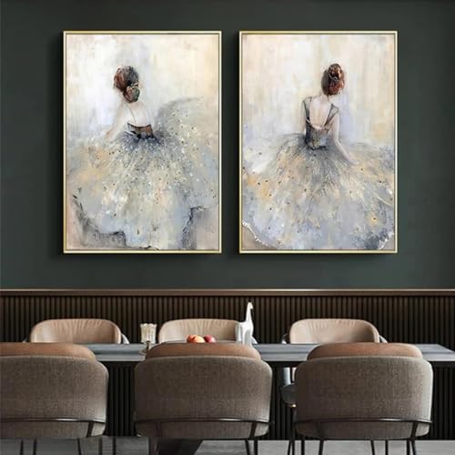 Impression femme affiche moderne pour salon chic et chambre parentale