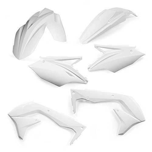 Kit plastiques pour remplacer carrosserie KXF 450 2016 blanc