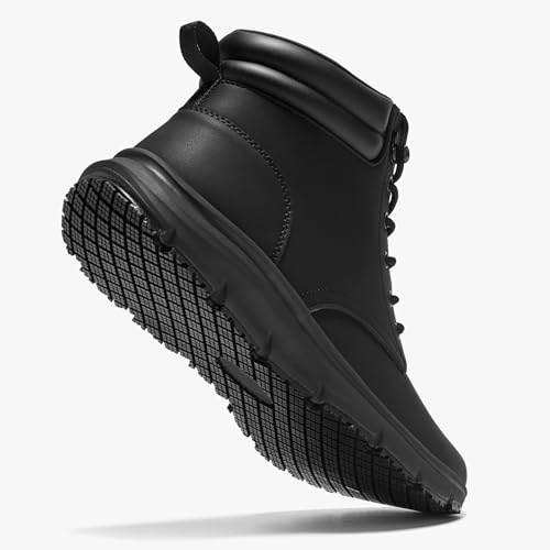 Non Slip Work Boots for Men Slip Resistant Shoes Waterproof Food Service Chef Kitchen Restaurant Zapatos Trabajo Outdoor Mens Hiking Casual Chukka Boot2