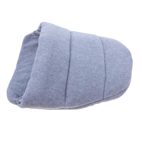 HANABASS 暖かいペット洞窟ベッド 豪華な冬用寝袋 猫用ベッド 洗えるペットレスト 猫と小型犬用 家庭用 ペットネストクッション