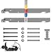 Produktbild Kermi Schnellmontagekonsolen Set für Typ 11 - 33 Bauhöhe 600 mm ZB02620005