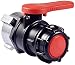 Produktbild OrangeClub IBC Adapter Tank Ventil Schlaucharmaturen Ablaufadapter Anschlussteile Garten Wasserhahn Auslass Schlauchverschraubung Regentonnenschlauch DN50 (75mm)