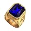 Gold Dark Blue
