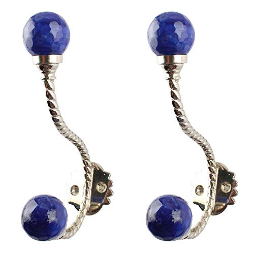 Indian Shelf 2 Pack Decorative Heavy Duty Coat Hooks Wall