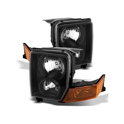 Phares Avant Pour Jeep Commander Résoudre Optiques Ternes Paire 2006-2010