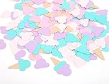 1st Birthday Confetti - Ice Cream Party Supplies, Ice Cream Birthday Decorations