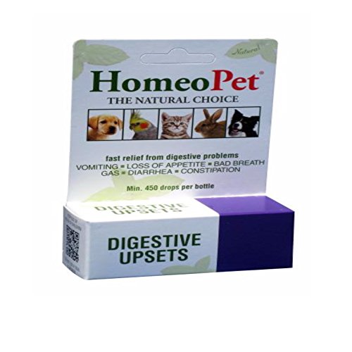 HomeoPet Digestive Upsets - Dogs & Cats 15 mL - Pack of 2