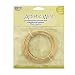 Artistic Wire 12 Gauge Wire, Tarn Resist Brass, 25-Feet