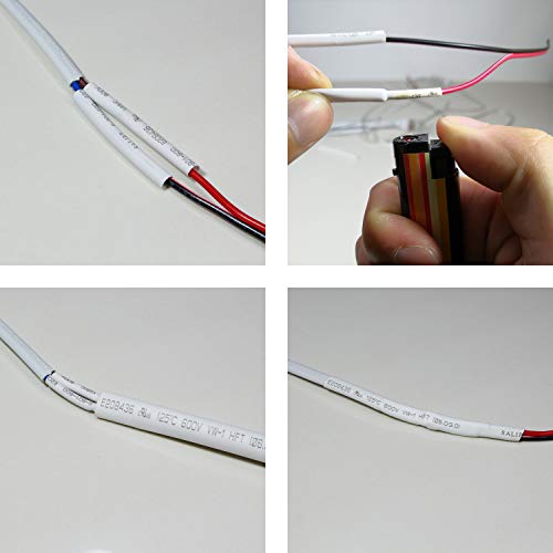 Stbtech Lamp Cord With Button Switch And Polarized Plug, Clear Extension Cord, 6 Foot, Spt-2,Give Heat Shrinkable Bushing- 2 Packs #TOP6