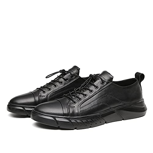 Gxswlaaa Sapatos sociais masculinos njm, sapatos de couro masculinos sapatos Oxford sapatos masculin