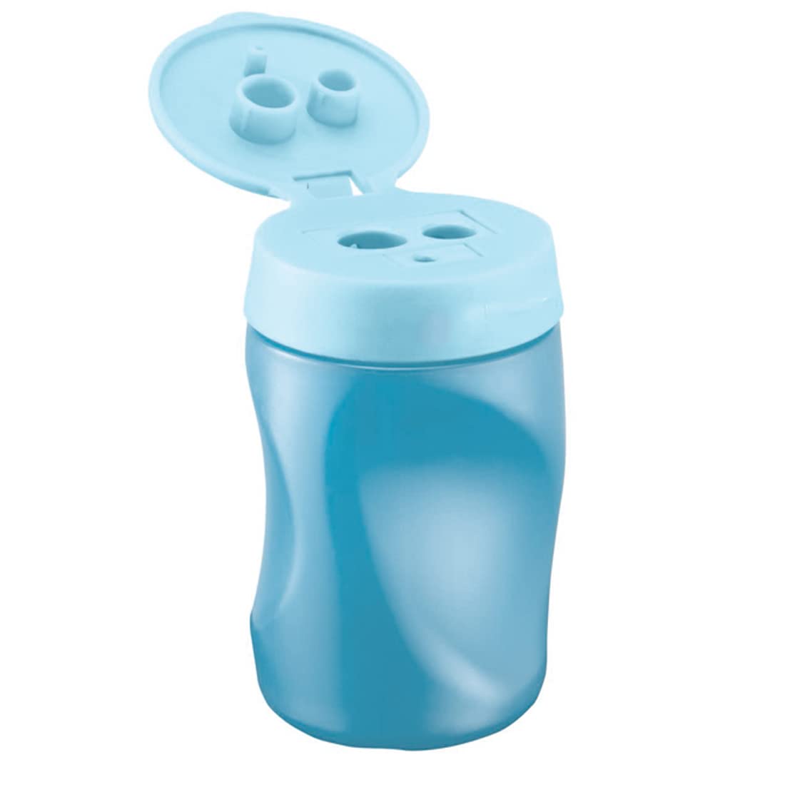 Handkurbel-Bleistiftspitzer 丨 ABS-Material, obere Abdeckung, rostfreies und langlebiges Bleistiftspitzen 丨 Lernwerkzeuge fürs Büro