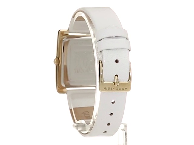 White Leather Anne Klein Watch s-l400.jpg main image 3