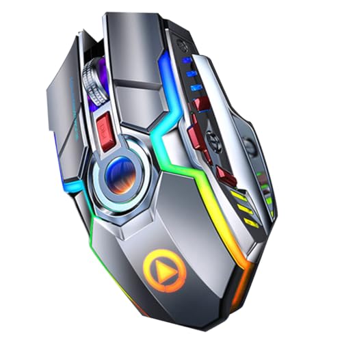 Souris de jeu sans fil silencieuse KOMBIUDA pour éliminer les bruits