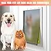 Cooute 2 Pack Dog Door Replacement Flap with Magnetic Closure, Compatible with PetSafe Freedom Dog and Cat Door PAC11-11039 Large 10 1/4