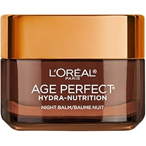 LOreal-Paris-Skincare-Age-Perfect-Hydra-Nutrition-Ultra-Nourishing-Honey-Night-Balm-Face-Moisturizer-to-Comfort-Improve-Resilience-on-Dry-Skin-Manuka-Honey-and-Nurturing-Oils-17-oz L'Oreal Paris Skincare Age Perfect Hydra Nutrition Ultra Nourishing Honey Night Balm, Face Moisturizer to Comfort, Improve Resilience on Dry Skin, Manuka Honey and Nurturing Oils, 1.7 oz.