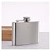 Piersiówka , Ze stali nierdzewnej Hip Flask Alkohol Alkohol Whisky Cap Butelka Travel Ciekłą Pojemnik Akcesoria Przenośna kolba biodra dla mężczyzn (Size : 4oz)