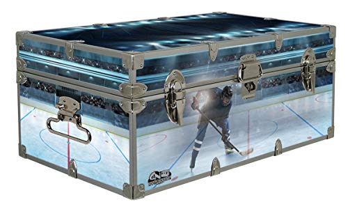 Designer Trunk Sports-Themed Storage Trunk (Action Hockey)
