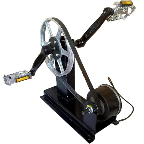 Generador de pedal alimentado por pie de 100 W, solución de energía portátil para uso doméstico al aire libre y móvil