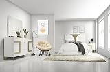 Kings Brand Claire 4-Piece Modern Queen Set